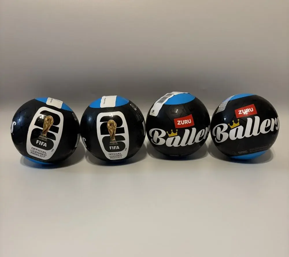 ZURU FIFA World 26 Ballers Mystery Capsules - LOT of 4